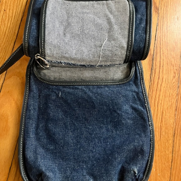 Vintage Coach 8114 USA Crossbody Bag | Hippie Canvas Denim & Leather, Rare - Picture 4 of 6